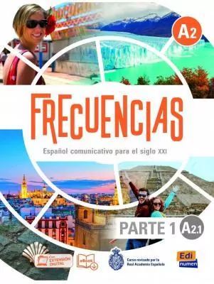 Frecuencias A2.1 Podręcznik + online Parte 1 - tantis.pl