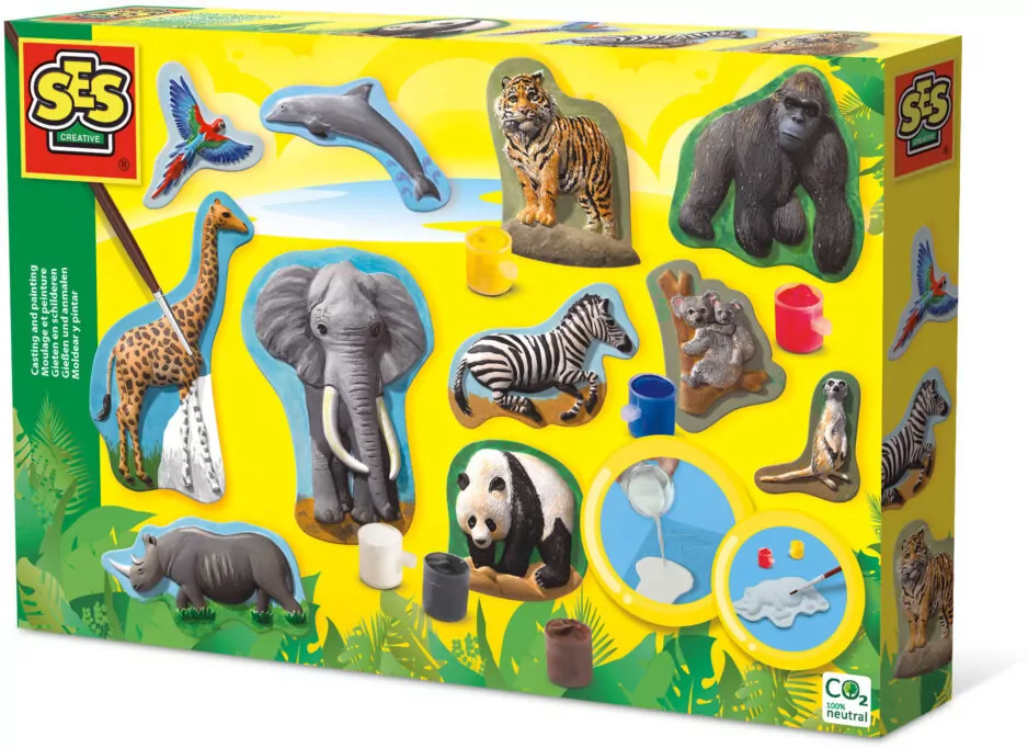 Odlewy gipsowe. Zwierzęta - tantis.pl