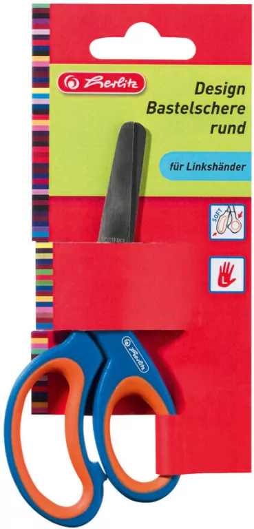 Nożyczki zaokrąglone 13cm dla leworęcznych - tantis.pl