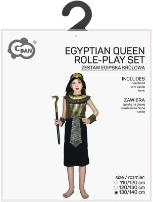Strój dla dzieci Egipska Królowa 130/140cm