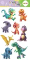 Tatuaże zmywalne DINO 100x20mm Happy Color - tantis.pl