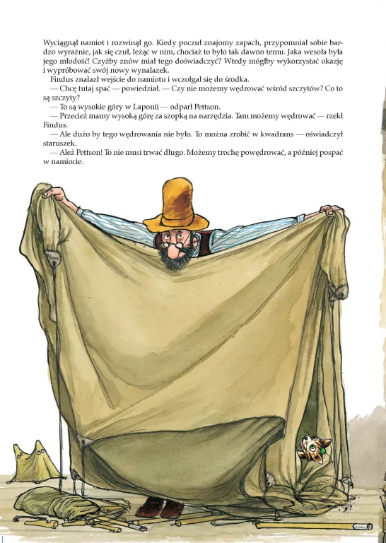 Pettson na biwaku. Pettson i Findus - tantis.pl