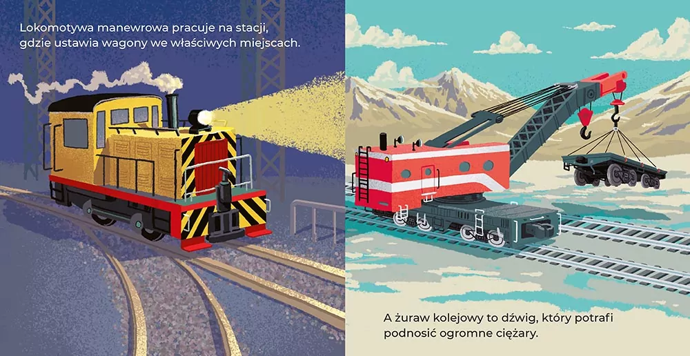 Koła idą w ruch! Moja pierwsza książka o pociągach - tantis.pl