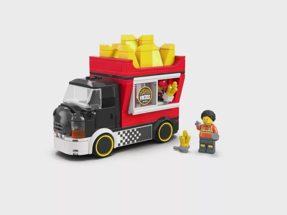 LEGO® City. Food truck z frytkami 60488 - tantis.pl