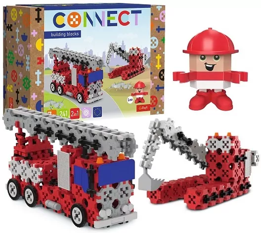 Klocki Connect - Straż Pożarna /Koparka M - tantis.pl