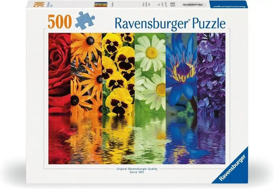 Puzzle 2D: Kwiaty 500el - tantis.pl