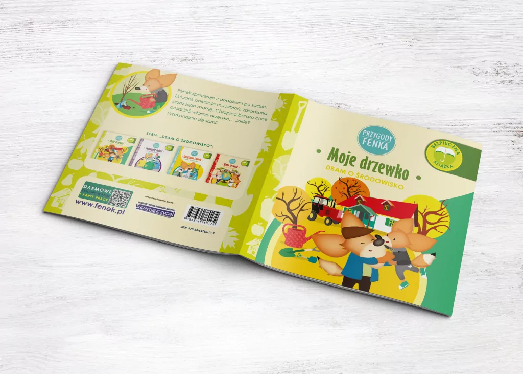 Moje drzewko. Dbam o środowisko. Przygody Fenka - tantis.pl