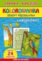 Kolorowanka. Zeszyt pięciolatka. Łamigłówki - tantis.pl