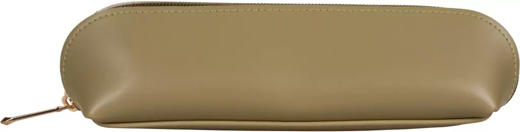 Piórnik na suwak khaki - tantis.pl