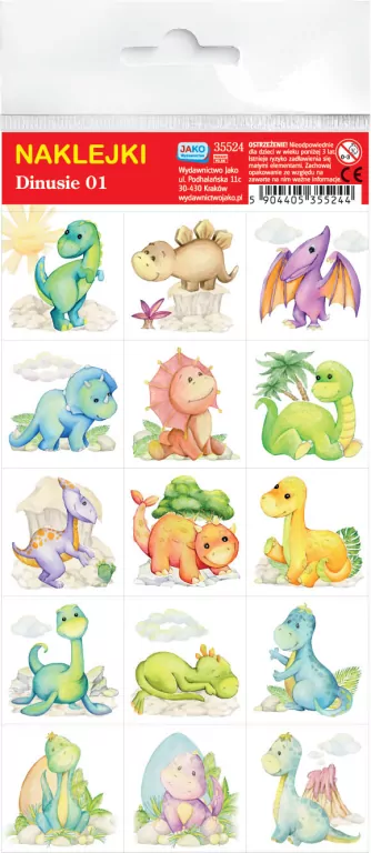 Naklejki. Dinozaury - tantis.pl