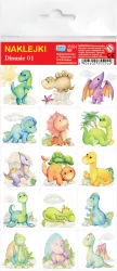 Naklejki. Dinozaury