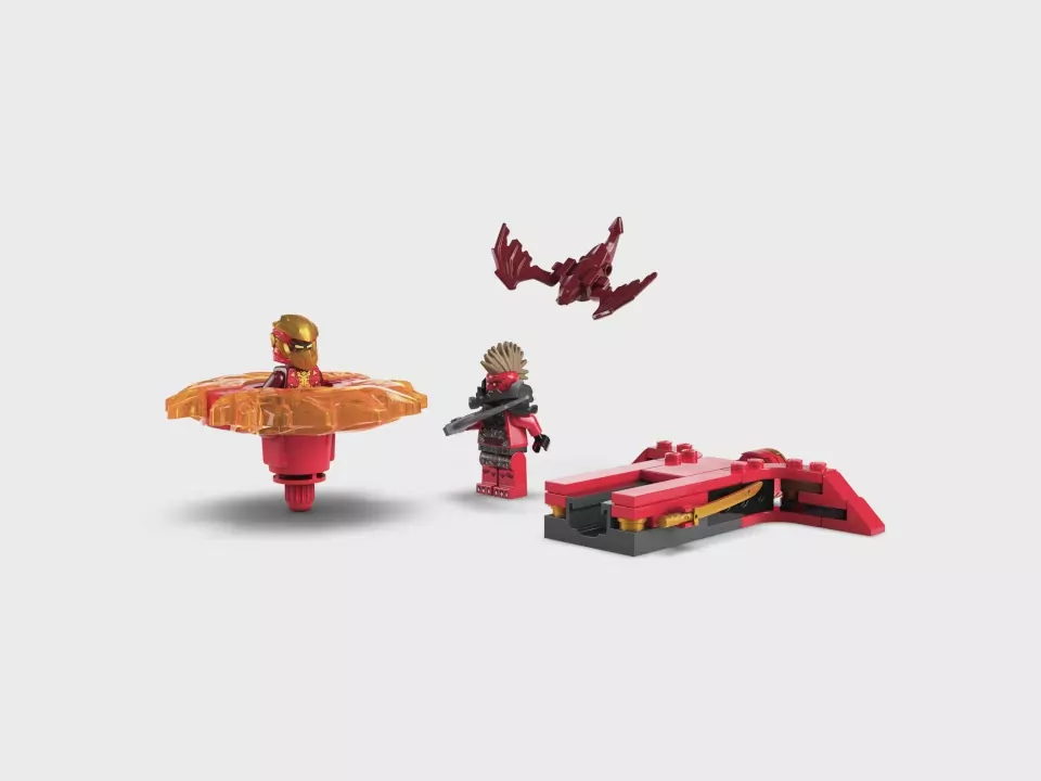 LEGO® Ninjago. Smoczy spinner Spinjitzu Kaia - tantis.pl