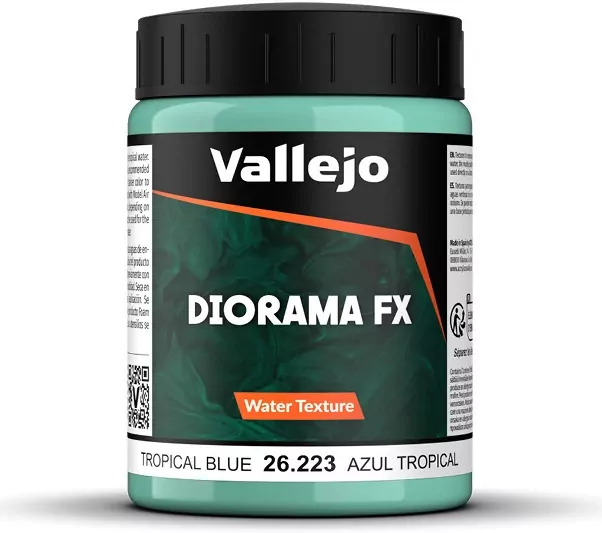 Vallejo: 26.223 - Diorama FX - Water Textures - Tropical Water (200 ml) - tantis.pl