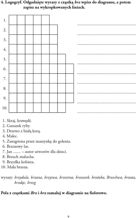 Ćwiczenia w terapii dysleksji i dysortografii rz-ż. Klasa 4-6 - tantis.pl