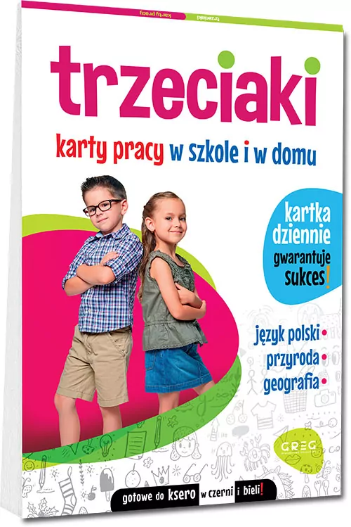 Trzeciaki. Karty pracy w szkole i w domu - tantis.pl