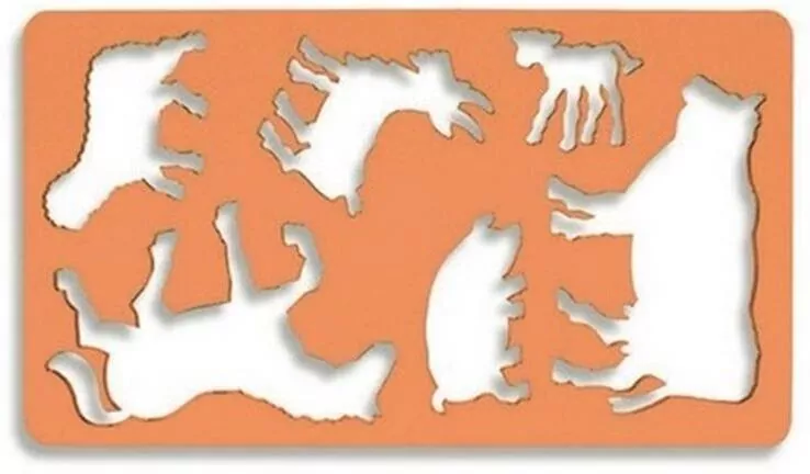 Szablon zwierzęta. Koh-I-Noor - tantis.pl