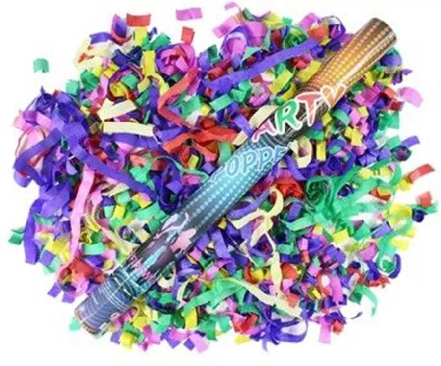 Konfetti pneumatyczne mix papierowe 60cm - tantis.pl