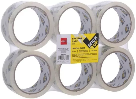 Taśma pakowa 48mmx50m przeźroczysta  DELI