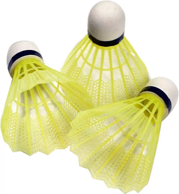 Lotka badminton nylon 3 sztuki - tantis.pl