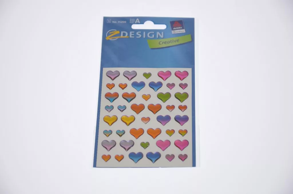 Naklejki. Serca 3D - tantis.pl