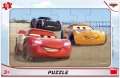 Puzzle 15 ramkowe Auta Cars Wyścig - tantis.pl