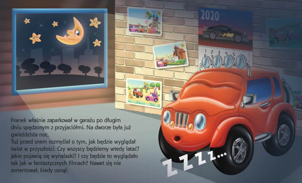 Podróż w przyszłość. Samochodzik Franek - tantis.pl