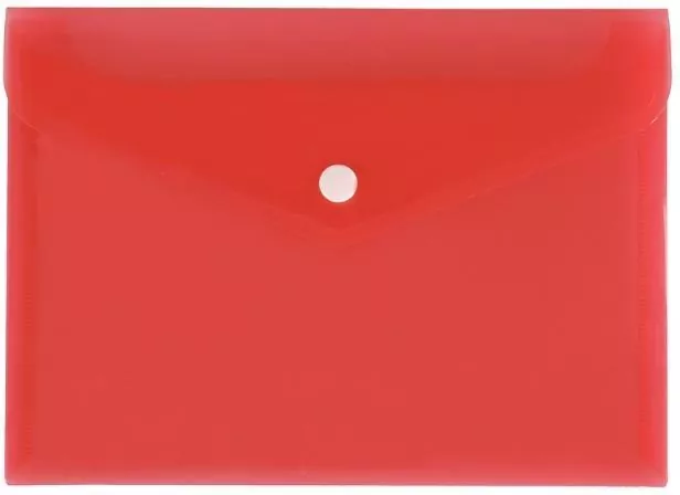 Teczka koperta A5 satyna czerwona - tantis.pl