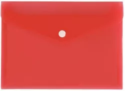 Teczka koperta A5 satyna czerwona