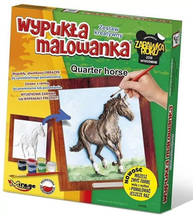Zestaw Kreatywny do malowania - Quarter horse - tantis.pl