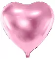 Balon foliowy Serce 45cm jasny róż - tantis.pl