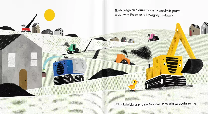 Koparka i kaczuszka - tantis.pl