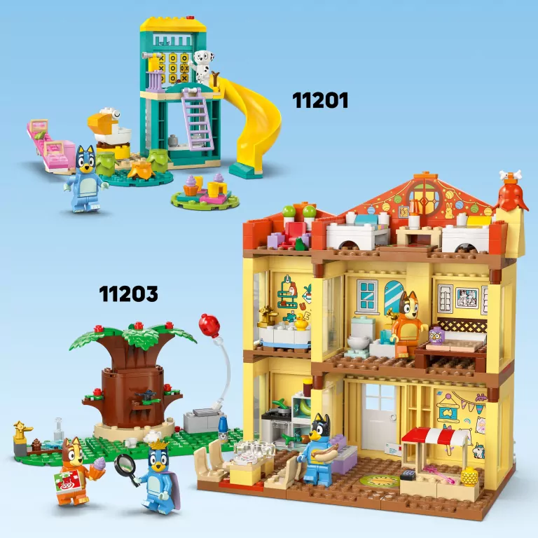 LEGO® Blue i rodzinna wycieczka samochodem 11202 - tantis.pl
