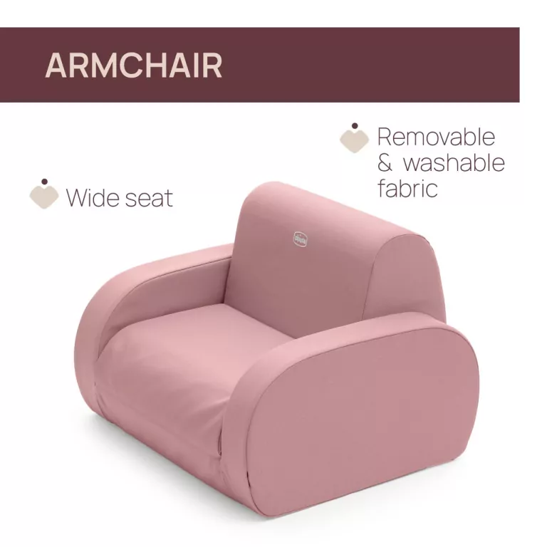 Chicco. Fotelik. 3w1. Dusty pink - tantis.pl