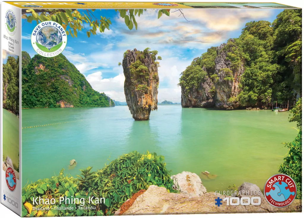 Puzzle 1000 Save our planet, Khao Phing Kan - tantis.pl
