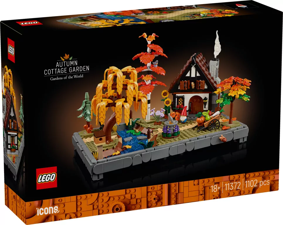 LEGO® Icons. Jesienny ogród z chatką 11372 - tantis.pl