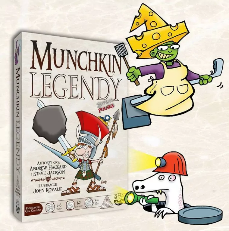 Munchkin Legendy - tantis.pl