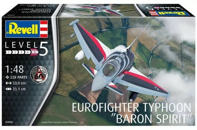 Model plastikowy Eurofighter Typhoon Baron S 1/48 - tantis.pl