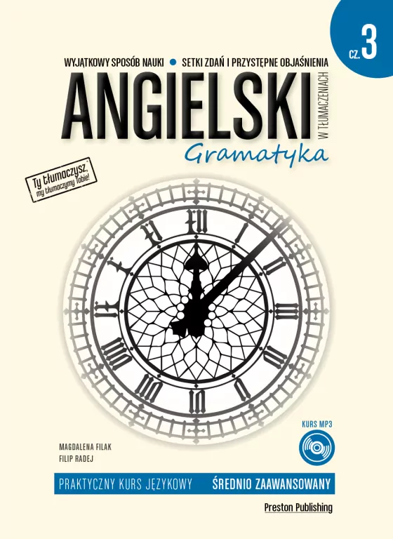 Angielski w tłumaczeniach. Gramatyka 3. Poziom średnio zaawansowany - tantis.pl