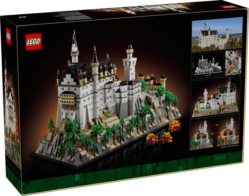 LEGO® Zamek Neuschwanstein 21063 - tantis.pl