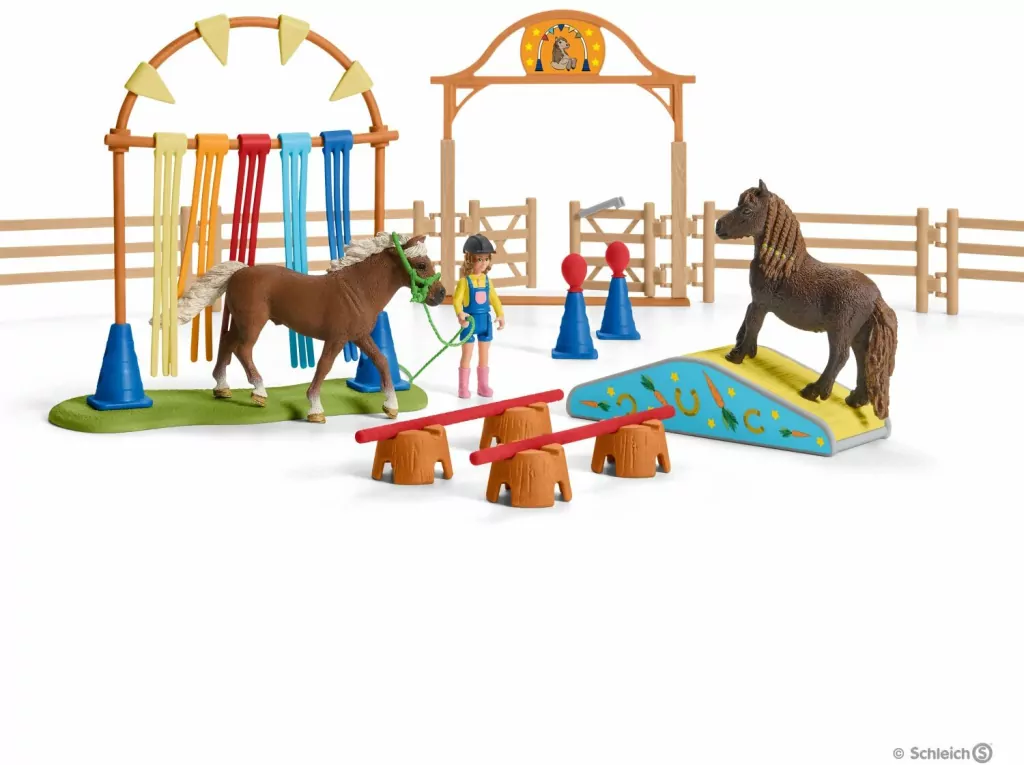 Trening zręcznościowy dla kuców. Farm World - tantis.pl