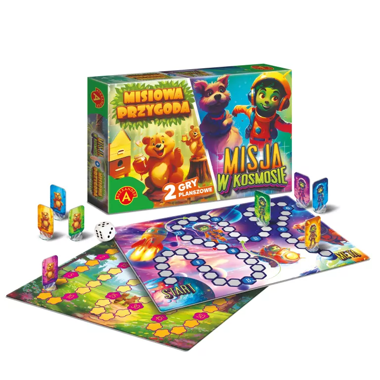 2w1. Misiowa Przygoda. Misja W Kosmosie - tantis.pl