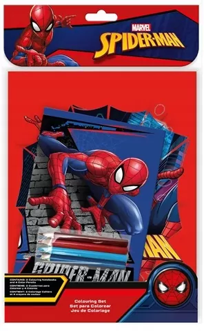 Zestaw do kolorowania Spiderman - tantis.pl