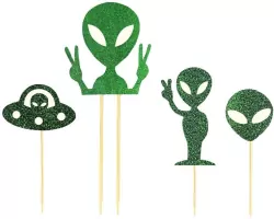 Dekoracja ciasta UFO