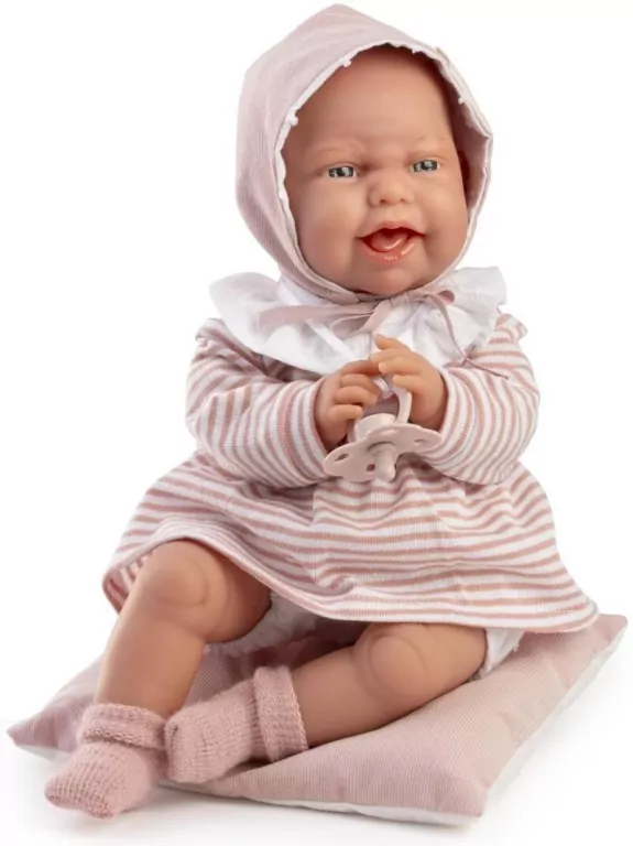 Lalka hiszpańska Clara gaworząca z poduszką 34cm - tantis.pl