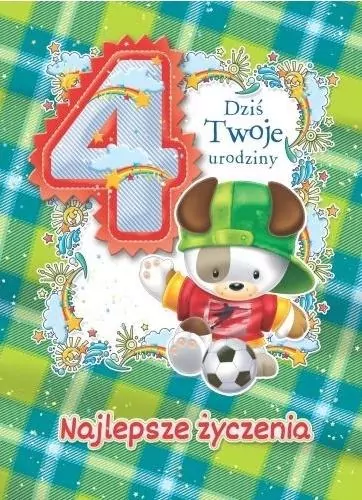 Kartka okolicznościowa: Urodziny 4 - tantis.pl