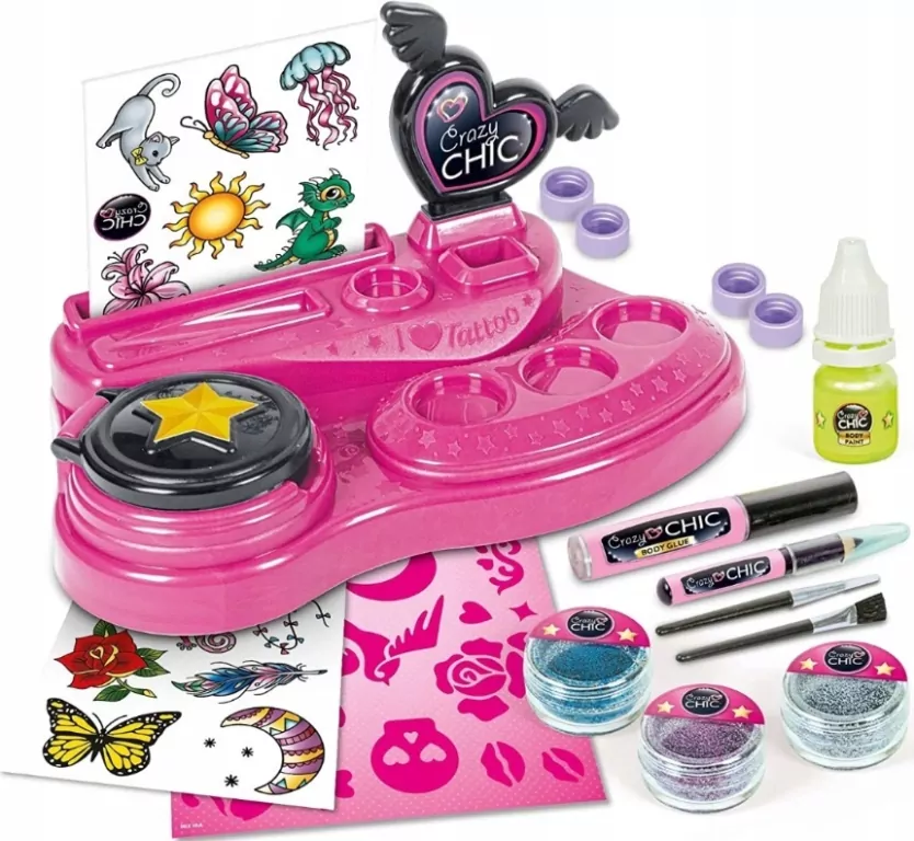 Crazy Chic. Szalone tatuaże - tantis.pl