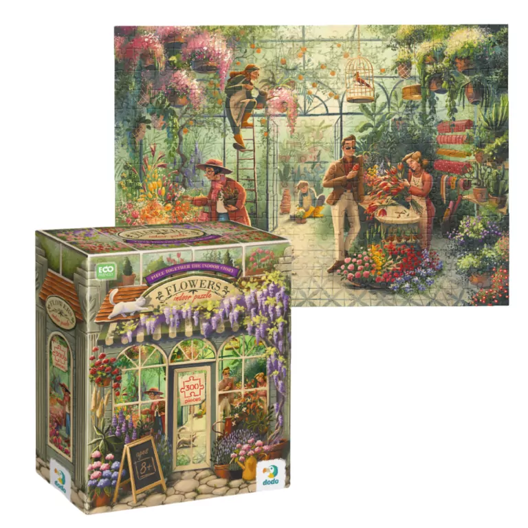 Puzzle 300. Kwiaciarnia - tantis.pl