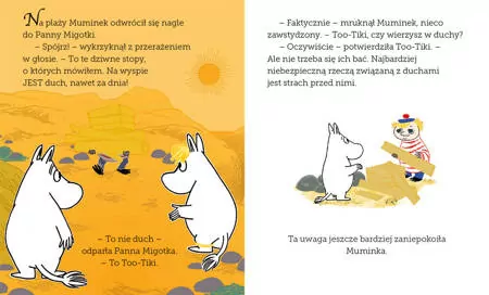 Muminek i mały duch. Muminki - tantis.pl