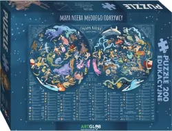 Puzzle 200 - Mapa Nieba Młodego Odkrywcy