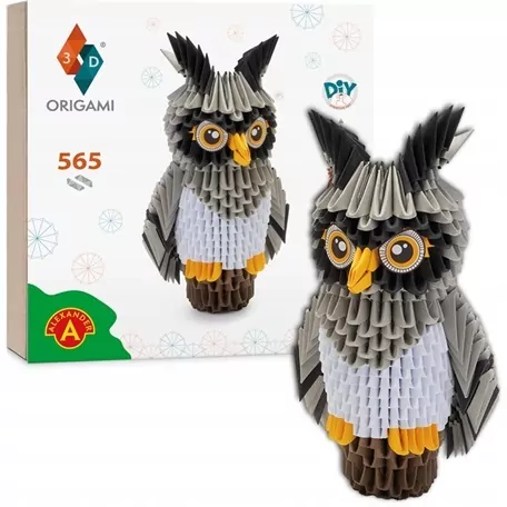 Origami 3D sowa/owl - tantis.pl